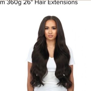 BELLAMI Silk Seam 360g 26" in OFF-BLACK